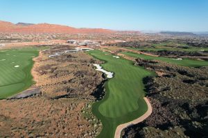 Black Desert 18th Tee Aerial